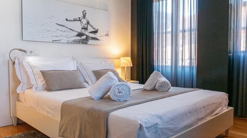 Quarto com vista para o rio