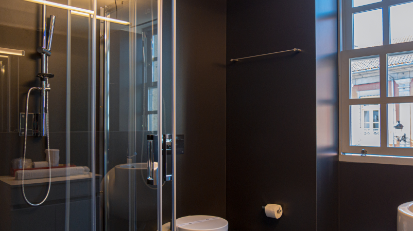 Quarto com vista para o rio