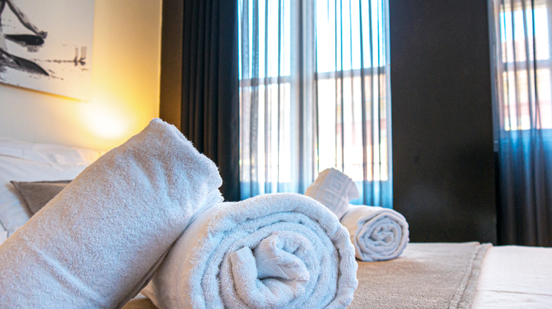 Quarto com vista para o rio