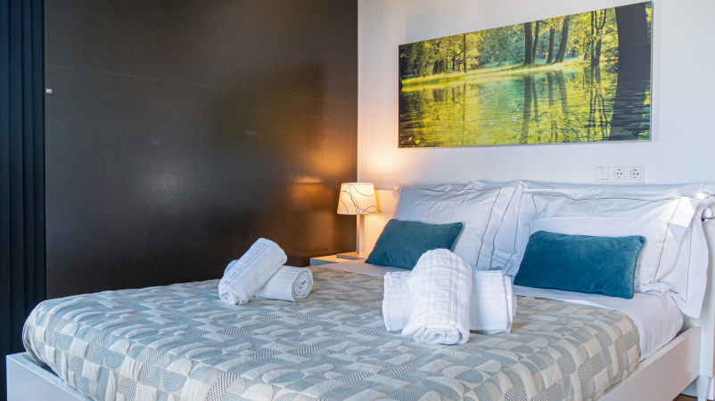 Quarto com vista para o rio