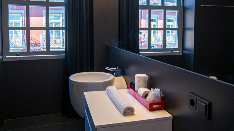 Quarto com vista para o rio